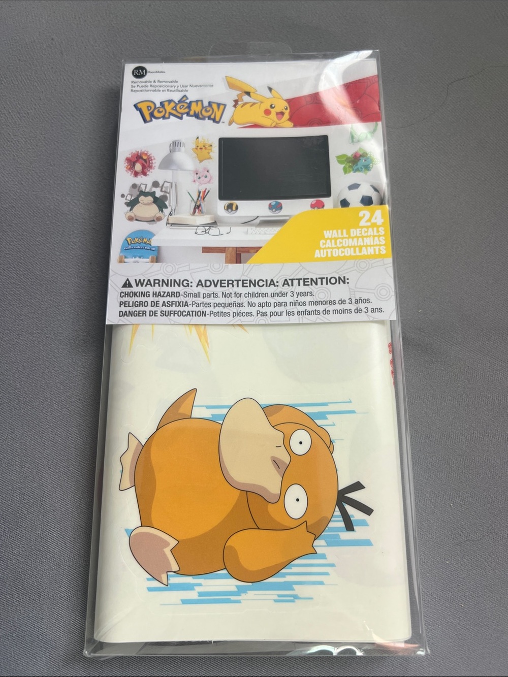 Pokemon Wall Decal Stickers - NIB